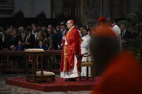 Lords Passion on Good Friday Celebration - Vatican