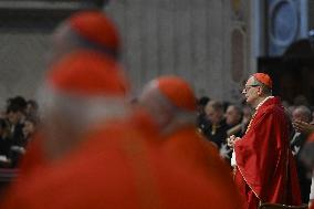 Lords Passion on Good Friday Celebration - Vatican