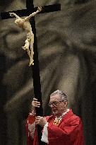 Lords Passion on Good Friday Celebration - Vatican