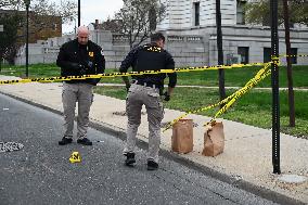 Multiple People Shot On East State Street Near Trenton City Hall In Trenton New Jersey