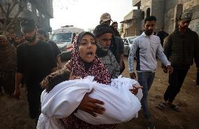 Funeral In Gaza City