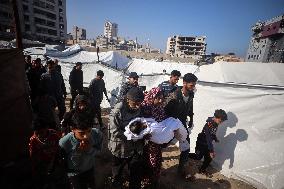 Funeral In Gaza City