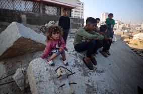 Funeral In Gaza City