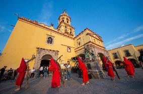 Good Friday  Procession In Queretaro