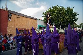 Good Friday  Procession In Queretaro