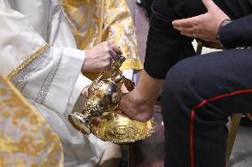 In Coena Domini Mass and the Rite of the Washing of the Feet - Vatican