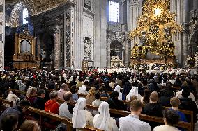 In Coena Domini Mass and the Rite of the Washing of the Feet - Vatican