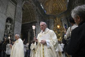 In Coena Domini Mass and the Rite of the Washing of the Feet - Vatican