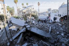 Situation In Gaza Under Israeli Military Attacks
