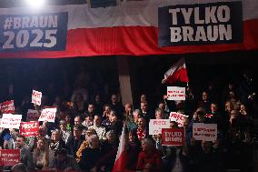 Grzegorz Braun's Convention In Krakow
