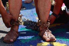 ‘Engrillados De Atlixco’ Good Friday  Procession