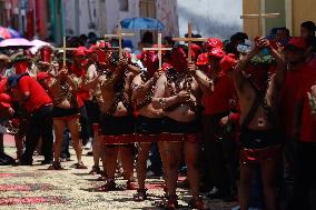 ‘Engrillados De Atlixco’ Good Friday  Procession
