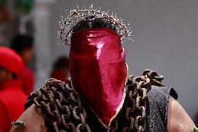 ‘Engrillados De Atlixco’ Good Friday  Procession
