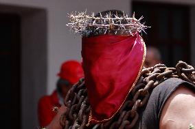 ‘Engrillados De Atlixco’ Good Friday  Procession