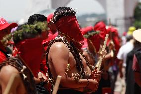 ‘Engrillados De Atlixco’ Good Friday  Procession