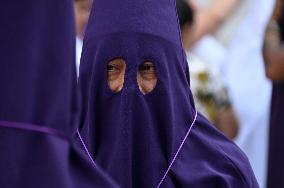 Good Friday Silence Procession In Toluca