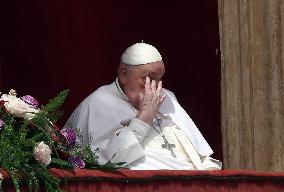 Roma, Papa francesco alla Santa Messa della Domenica di Pasqua e “Urbi et Orbi” Città del Vaticano