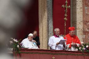 Holy Mass on Easter Sunday and “Urbi et Orbi” Vatican City , Italy  20.05.2025