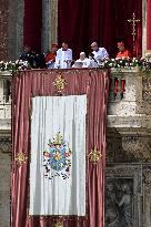 Pope Francis Delivers His Easter Message Urbi et Orbi - Vatican