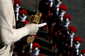 Cardinal Angelo Comastri presides Holy Mass on Easter Sunday and “Urbi et Orbi” Vatican City , Italy  20.05.2025