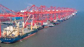 Suzhou Port Taicang Port Area Container Trade