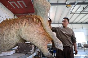 Paleontological Restoration Production in Binzhou