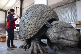 Paleontological Restoration Production in Binzhou