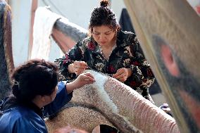 Paleontological Restoration Production in Binzhou