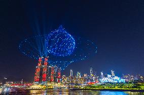 Drone Light Show in Chongqing