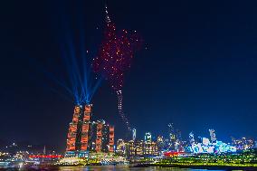 Drone Light Show in Chongqing