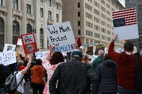 “Hands Off!” Protest