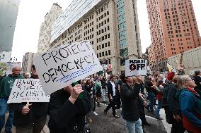 “Hands Off!” Protest