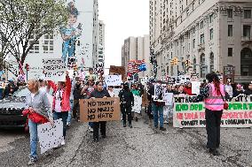 “Hands Off!” Protest