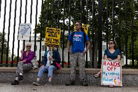 Anti-Trump Protest In Washington, D.C.