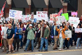 Hands Off Protest