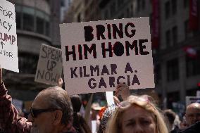 March In New York City To Protest Trump And Defend Due Process