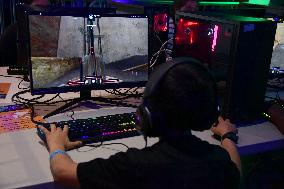 Video Games During The Rive 2 Geek Festival In Rive De Gier