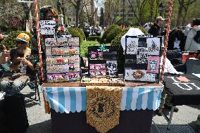 420 Celebration In Washington Square Park