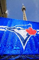 Fans Outside Rogers Centre Before Seattle Mariners V Toronto Blue Jays