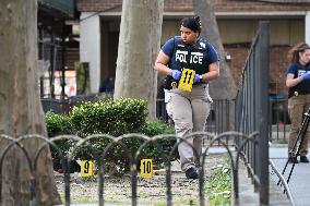 One Man Dead And One Man Injured At 350 East 143 Street Following A Shooting In Mott Haven Bronx New York