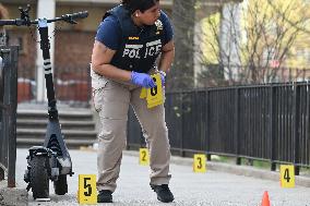 One Man Dead And One Man Injured At 350 East 143 Street Following A Shooting In Mott Haven Bronx New York