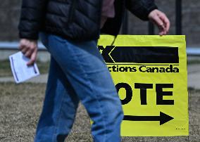 Advance Voting Underway Across Canada