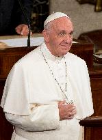 Pope Francis Addresses a Joint Session of Congress