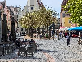 Daily Life In The Bavarian City Of Weiden
