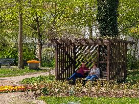 Daily Life In The Bavarian City Of Weiden