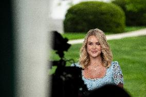 DC: White House Press Secretary Karoline Leavitt Speaks to Media