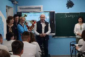 Third underground school opened in Kharkiv