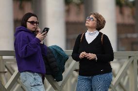 Holy Rosary in memory of Pope Francis on the day  death.