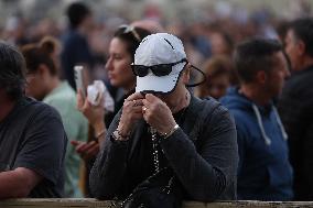 Holy Rosary in memory of Pope Francis on the day  death.