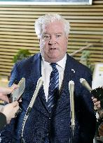 New U.S. envoy to Japan Glass